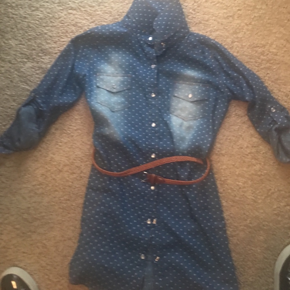 Jean dress/tunic